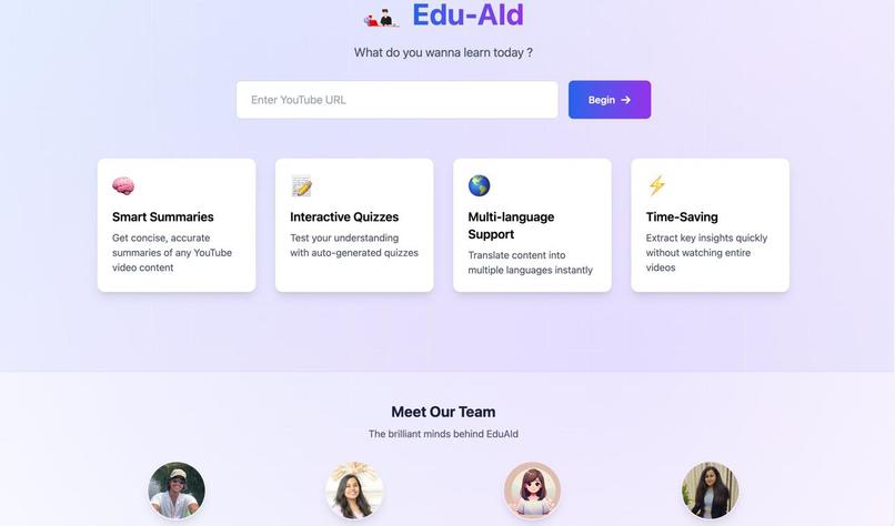 EduAId – screenshot 1