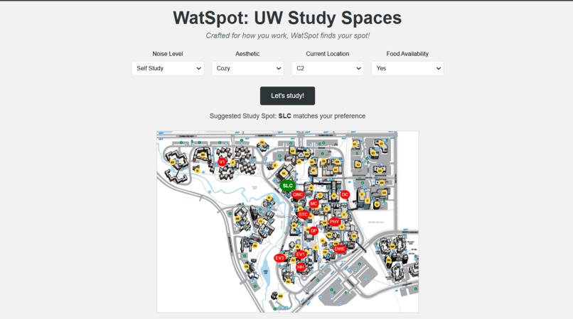 WatSpot: UW Study Spaces – screenshot 1