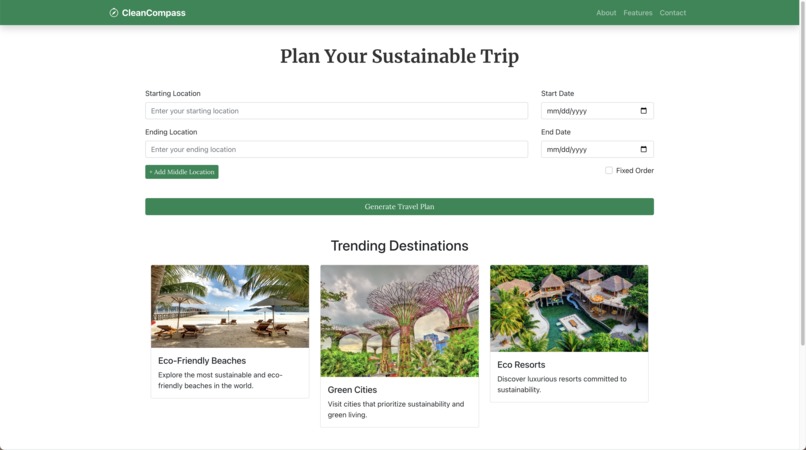 CleanCompass – screenshot 2