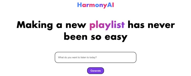 HarmoniAI – screenshot 2