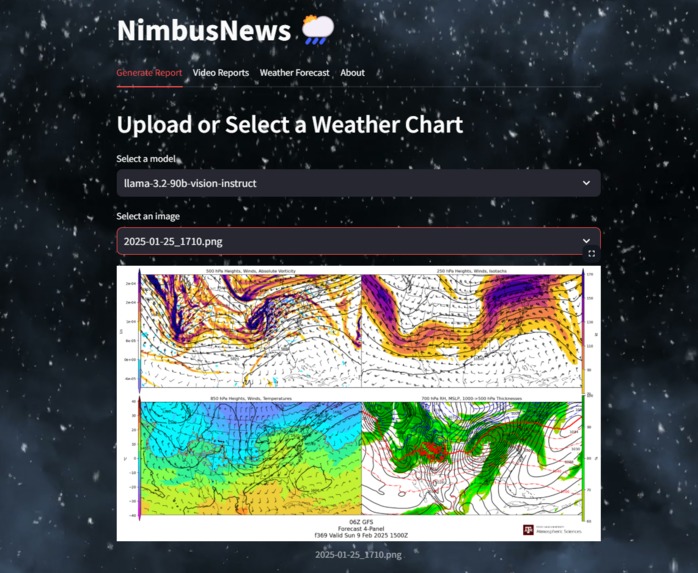 NimbusNews: AI-Powered Weather Storytelling – screenshot 1