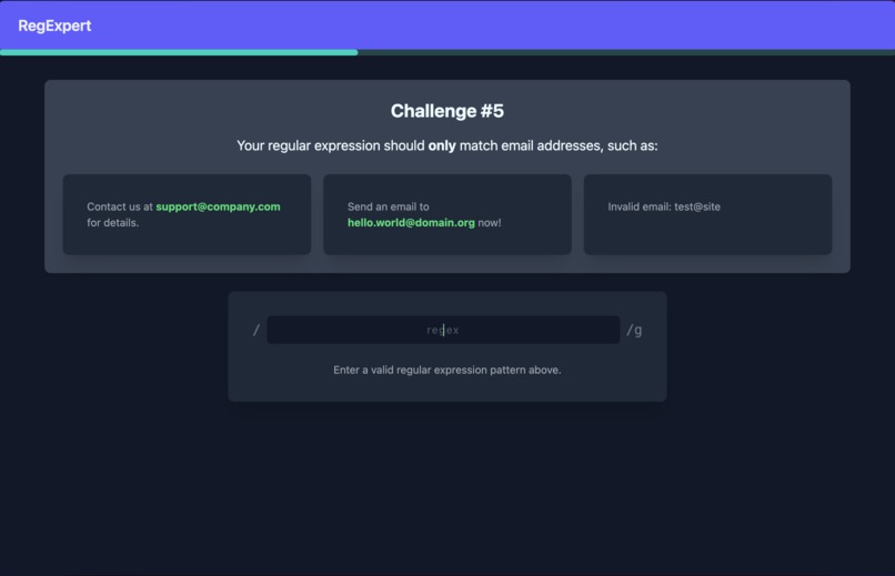 RegExpert – screenshot 2