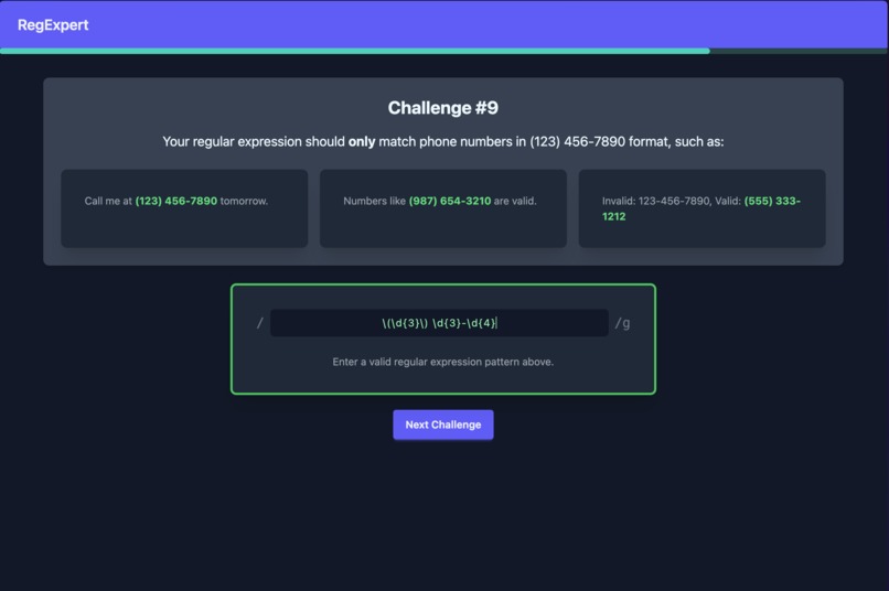 RegExpert – screenshot 3