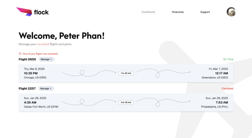flock – screenshot 2