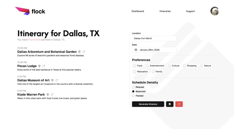 flock – screenshot 3