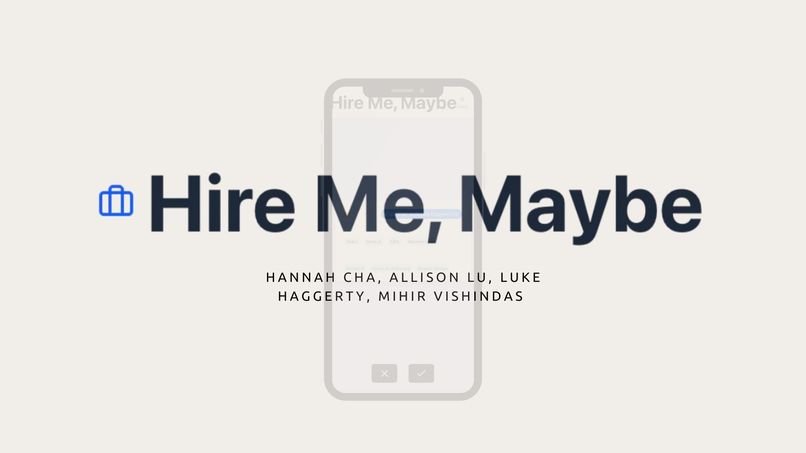 Hire Me, Maybe – screenshot 1