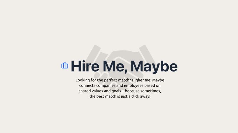 Hire Me, Maybe – screenshot 2
