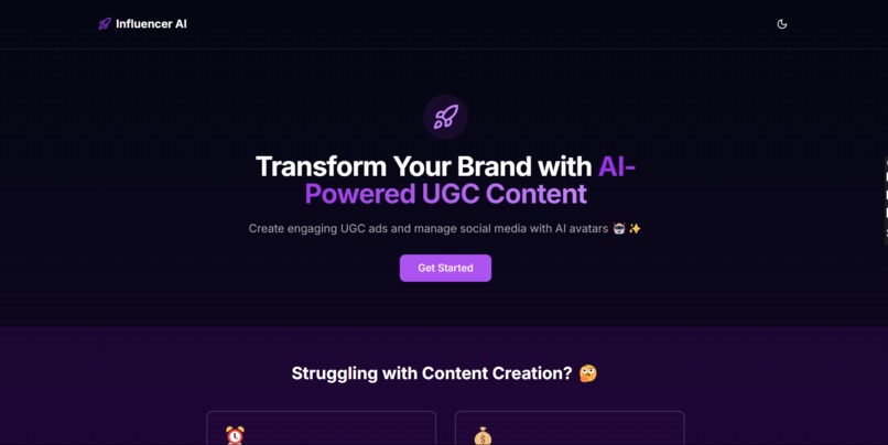 Influencer AI – screenshot 1