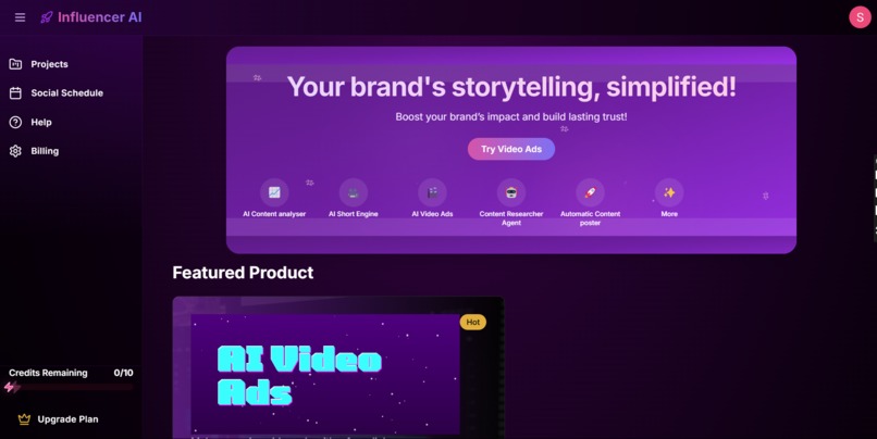 Influencer AI – screenshot 5