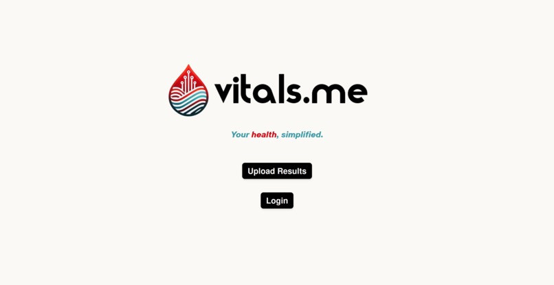 Vitals.me – screenshot 1