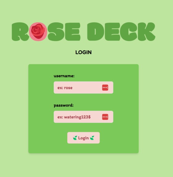 RoseDeck – screenshot 3