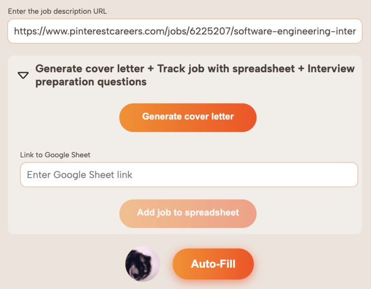 Resume Racoon – screenshot 4