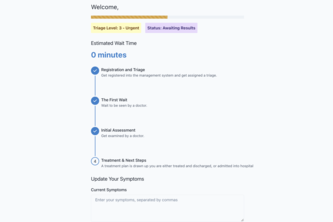 Waiting Room Management System