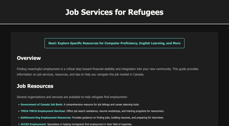 OneRefuge – screenshot 2