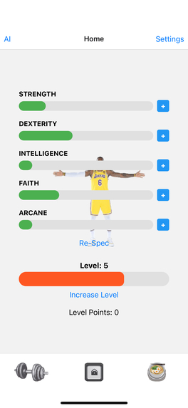 FlexQuest: Workout & Calorie Tracker – screenshot 1