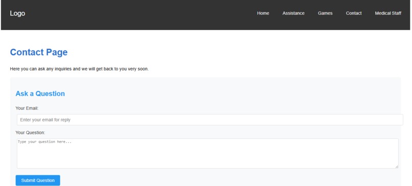ED patient – screenshot 1