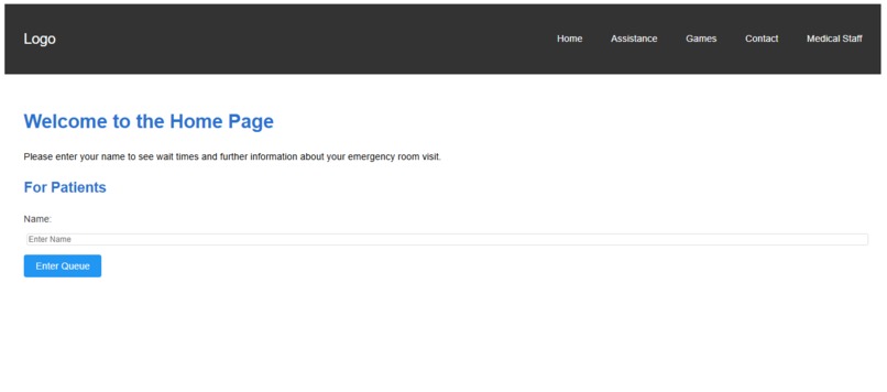 ED patient – screenshot 2