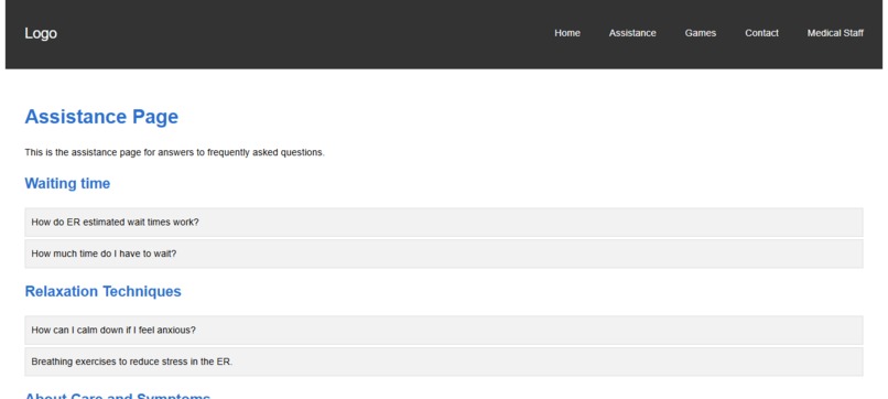 ED patient – screenshot 7