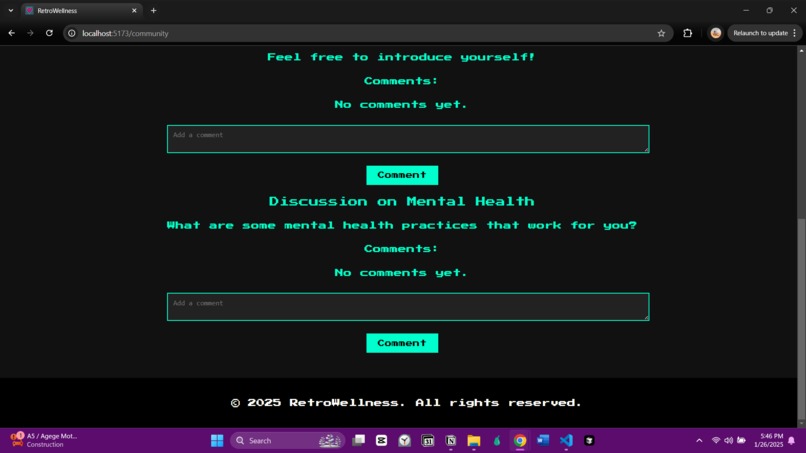 RetroWellness – screenshot 10