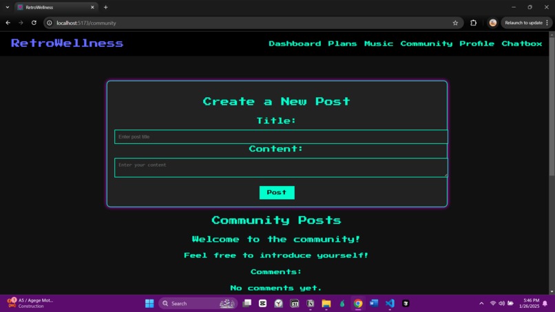 RetroWellness – screenshot 9