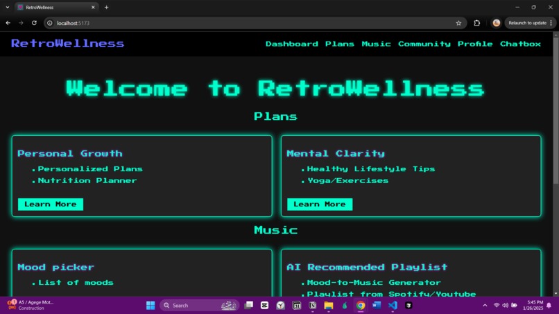 RetroWellness – screenshot 1