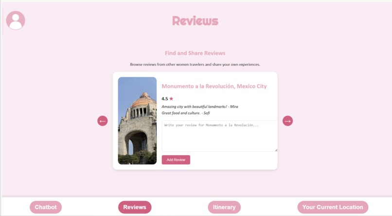 TravelHER – screenshot 3