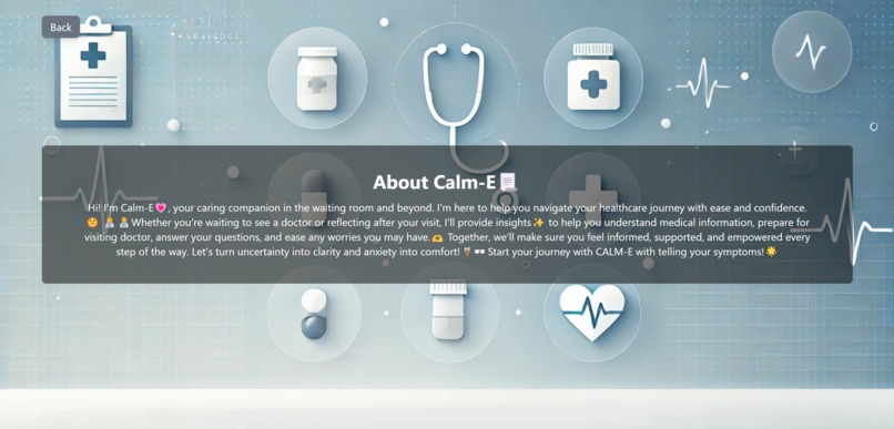 Calm-E: From Wait to Care  – screenshot 3