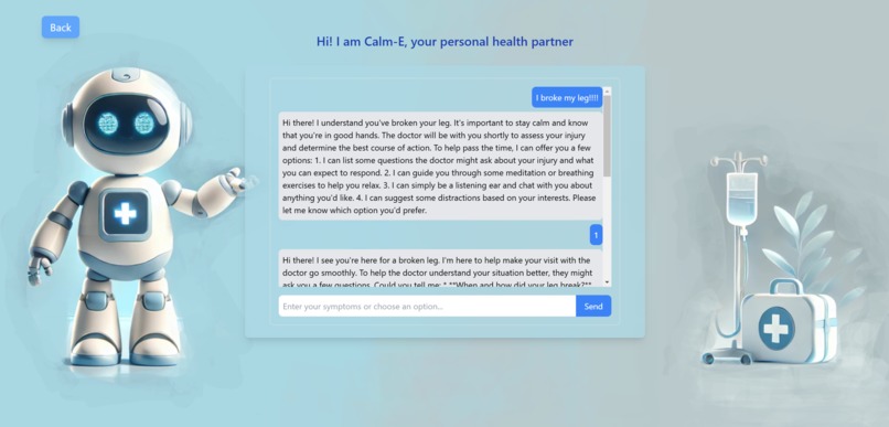 Calm-E: From Wait to Care  – screenshot 4