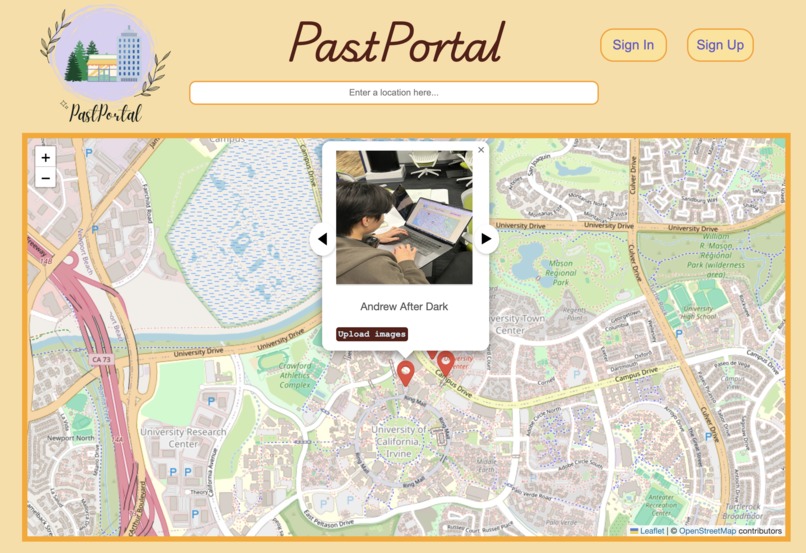PastPortal – screenshot 1