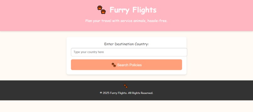 Furry Flights – screenshot 1
