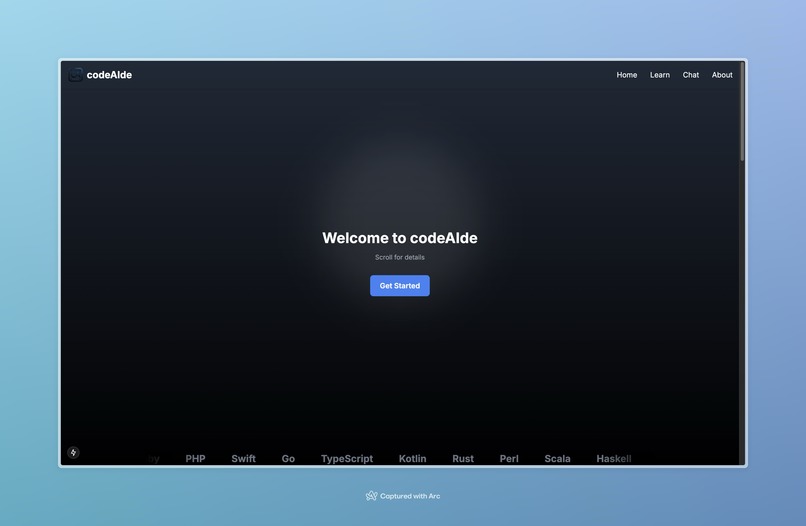 codeAIde – screenshot 1