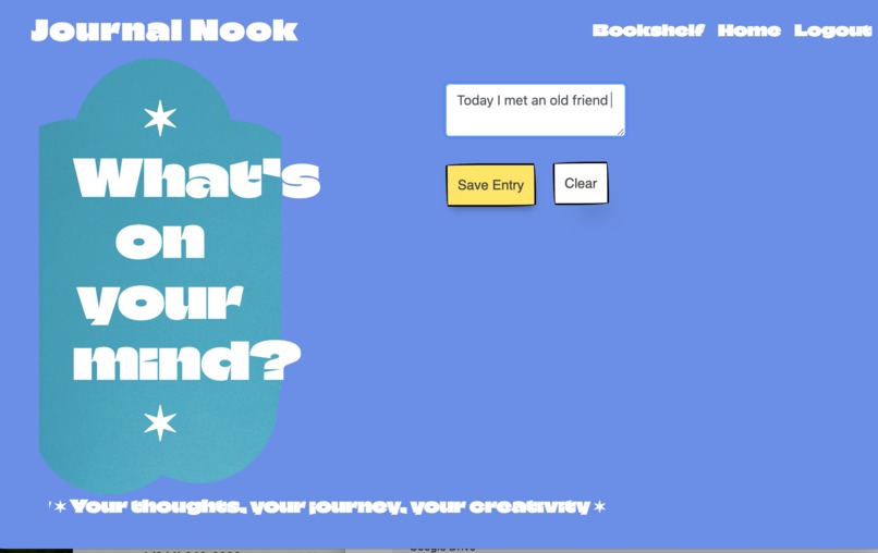 Journal nook  – screenshot 1
