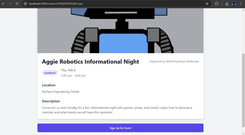 Dion - College Events – screenshot 4