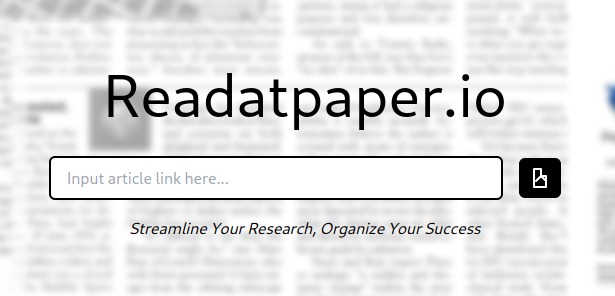 ReaDatPaper (read that paper) – screenshot 1