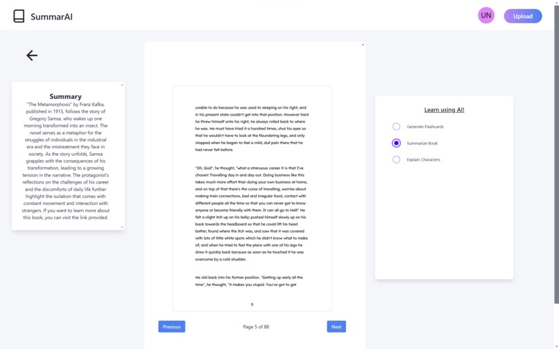 Summarai – screenshot 1