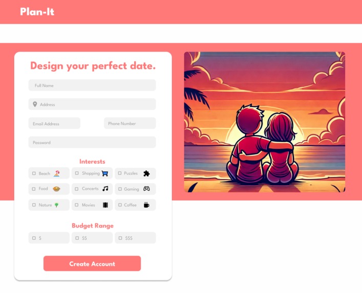 Plan-It: Your Next Successful Date – screenshot 3