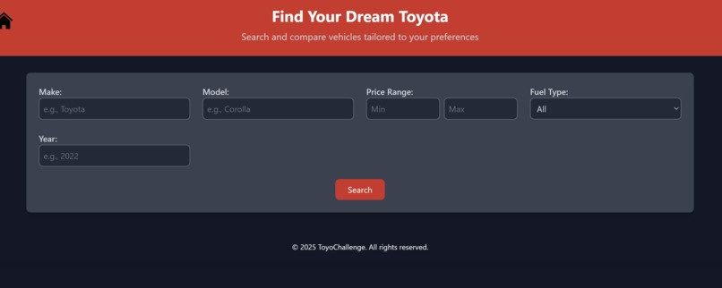 Toyosearch – screenshot 1