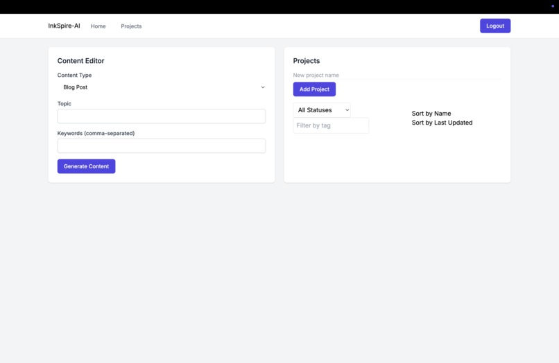 InkSpire-AI – screenshot 1
