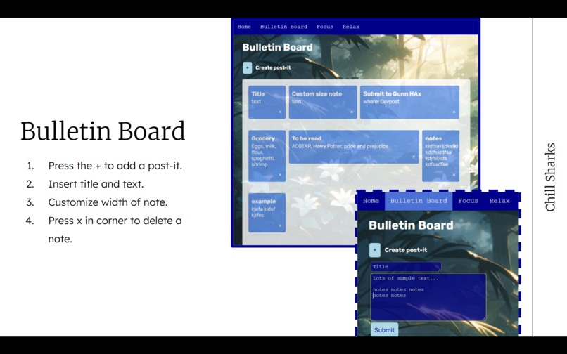 Chill Sharks Productivity Center – screenshot 5