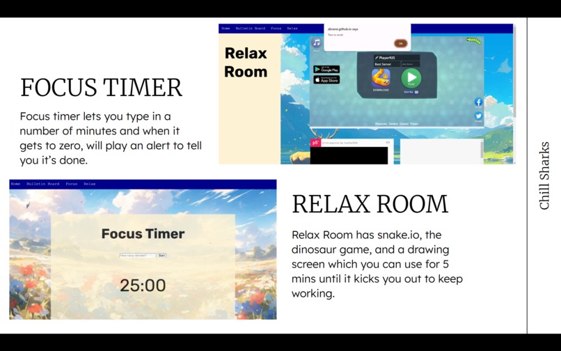 Chill Sharks Productivity Center – screenshot 6