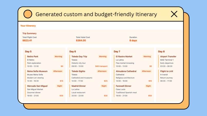 Planit – screenshot 4
