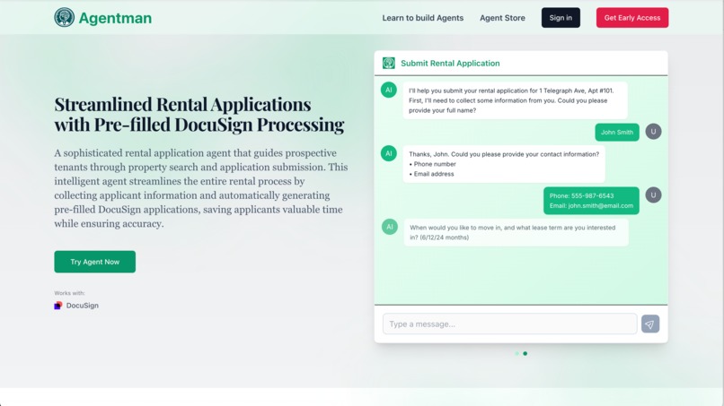 RentalSign AI Agent – screenshot 1