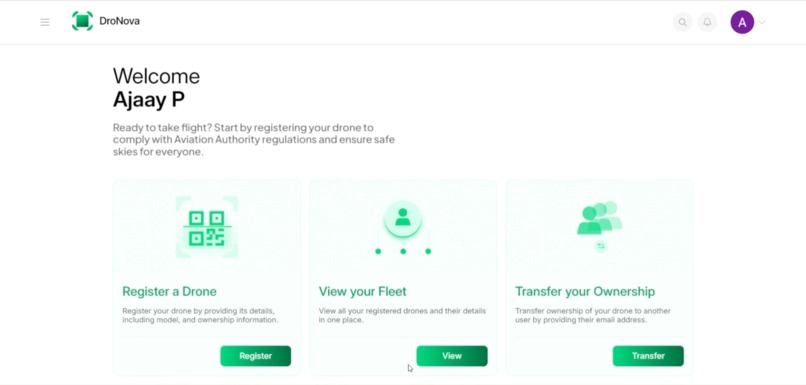 DroNova – screenshot 2