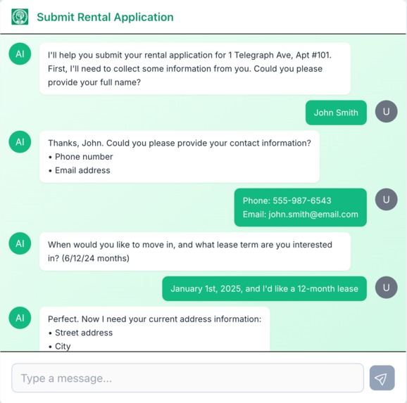 RentalSign AI Agent – screenshot 2