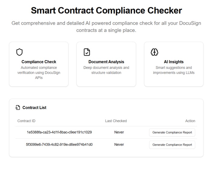 Smart Document Compliance Checker – screenshot 1