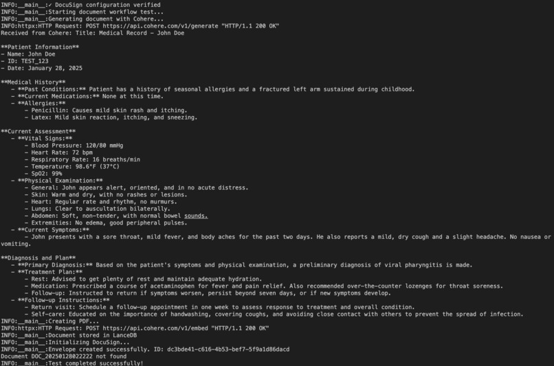 Healthcare Admin Agent – screenshot 5