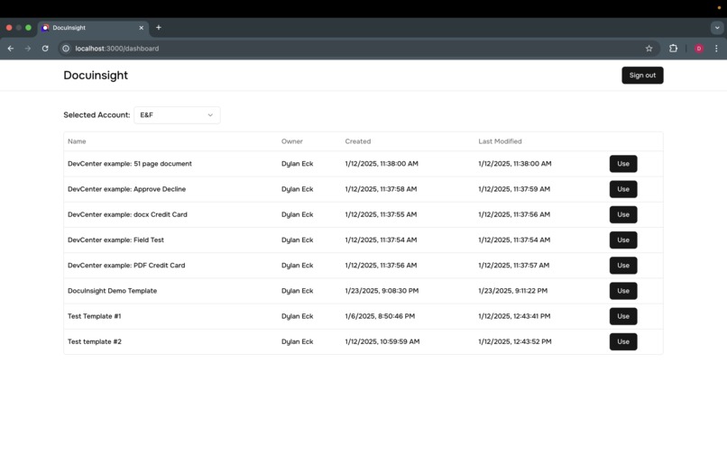 DocuInsight – screenshot 2