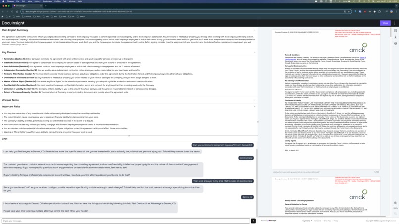 DocuInsight – screenshot 1