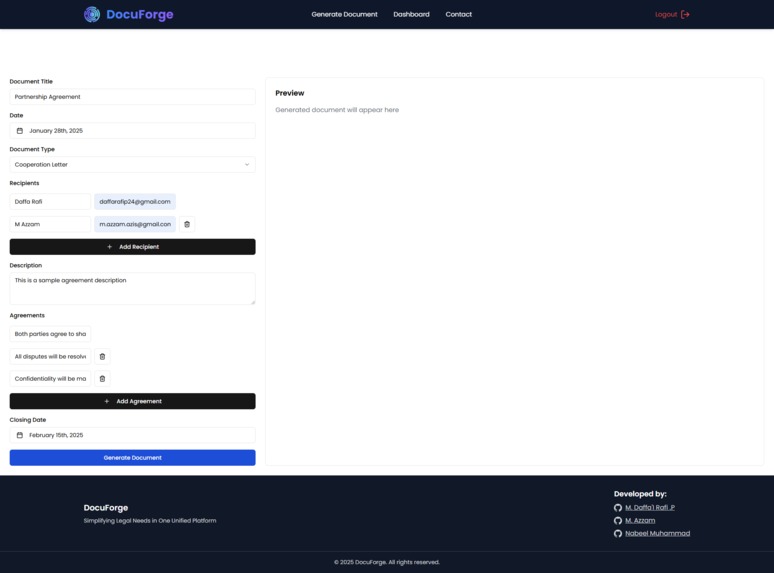 Docuforge – screenshot 3