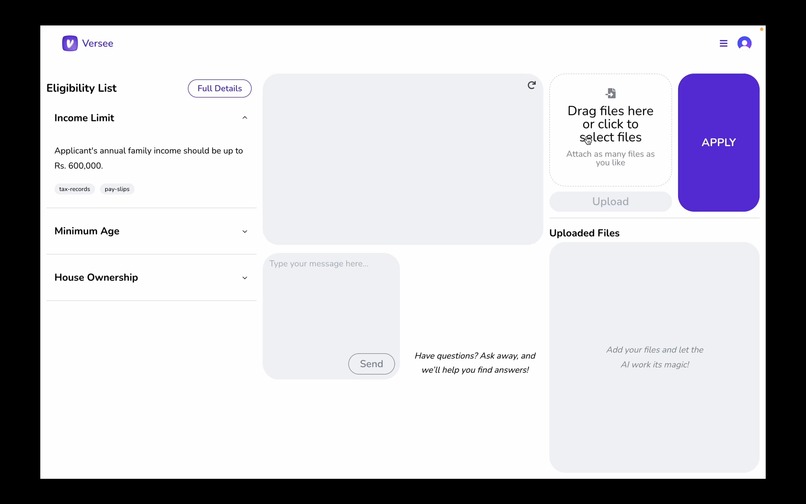 Versee – screenshot 1